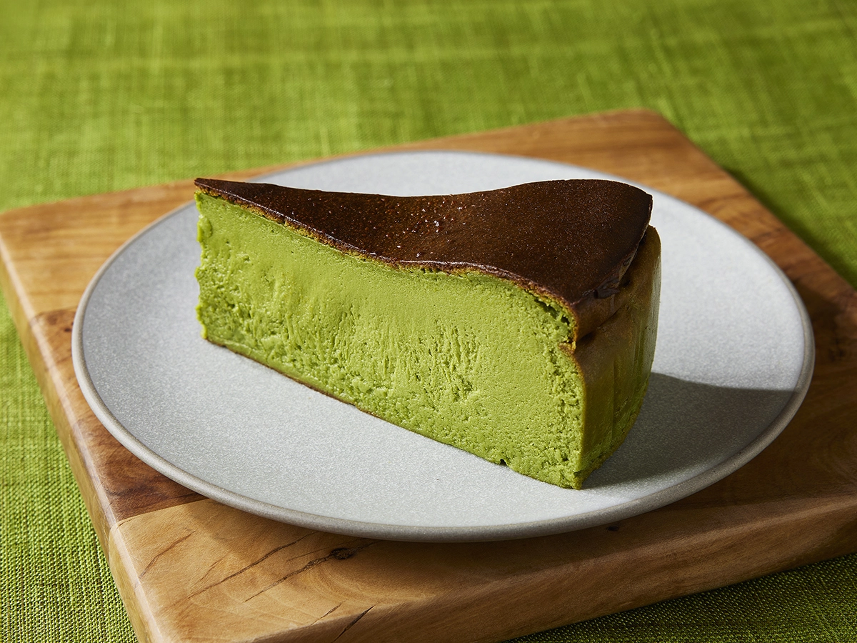 STONEMILLの抹茶バスクチーズケーキ