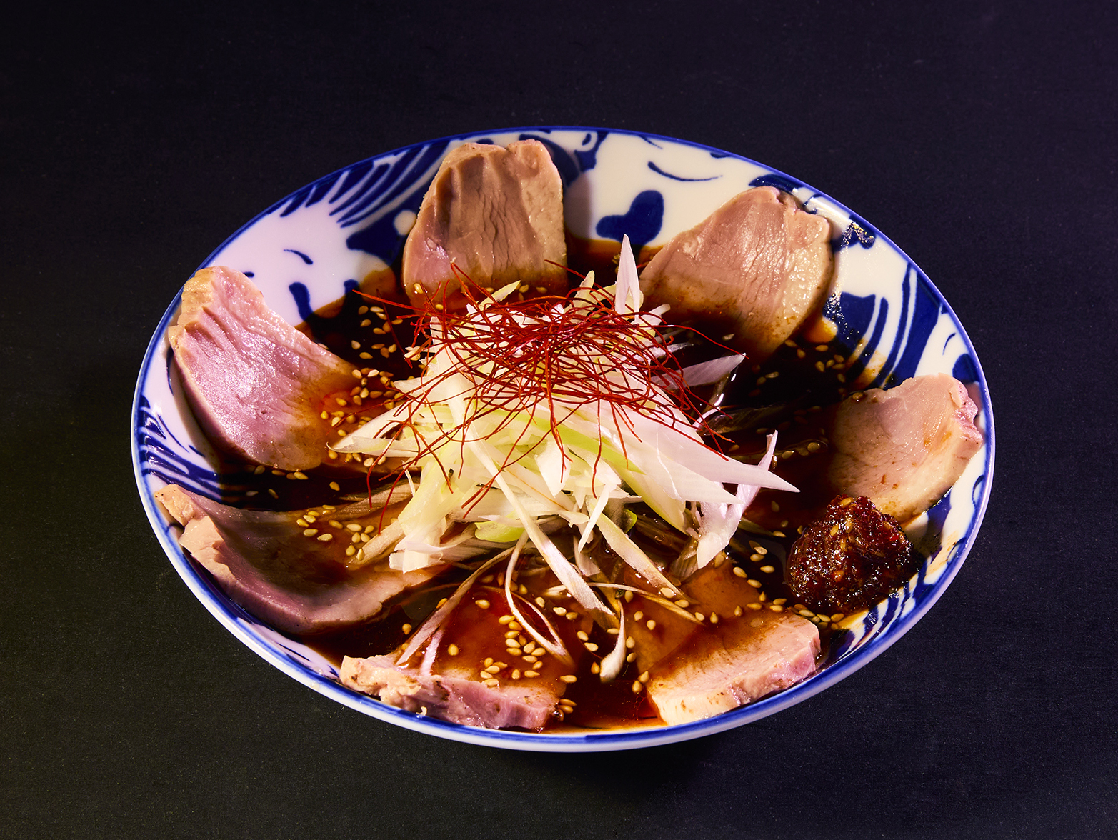シビカラ麻辣鴨～食べる柚子七味添え～